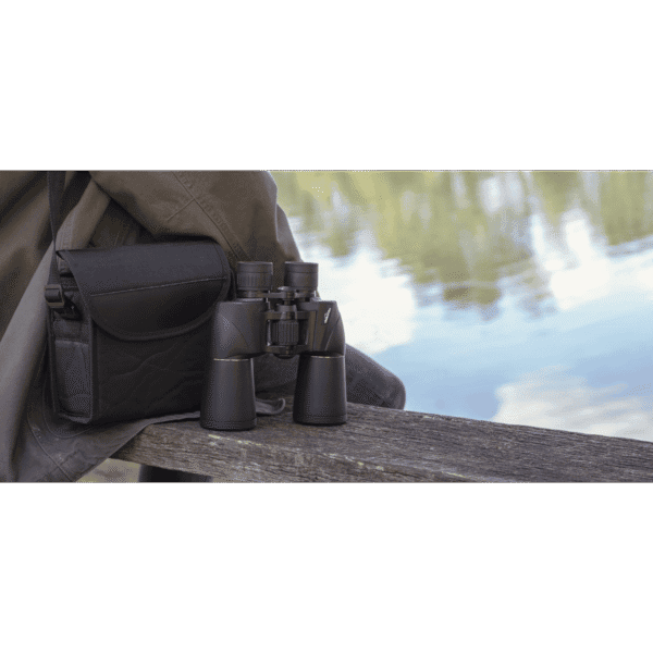 Dellonda Porro Prism BAK4 Binoculars with Case & Lens Caps 10x50mm