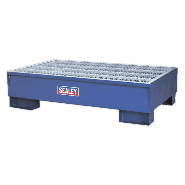 Steel Barrel Bund/Spill Pallet 1340 x 800 x 335mm