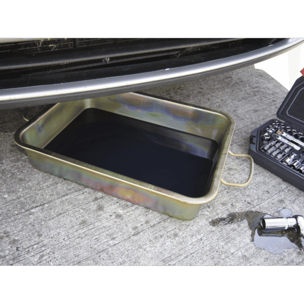 Metal Drain Pan 9L