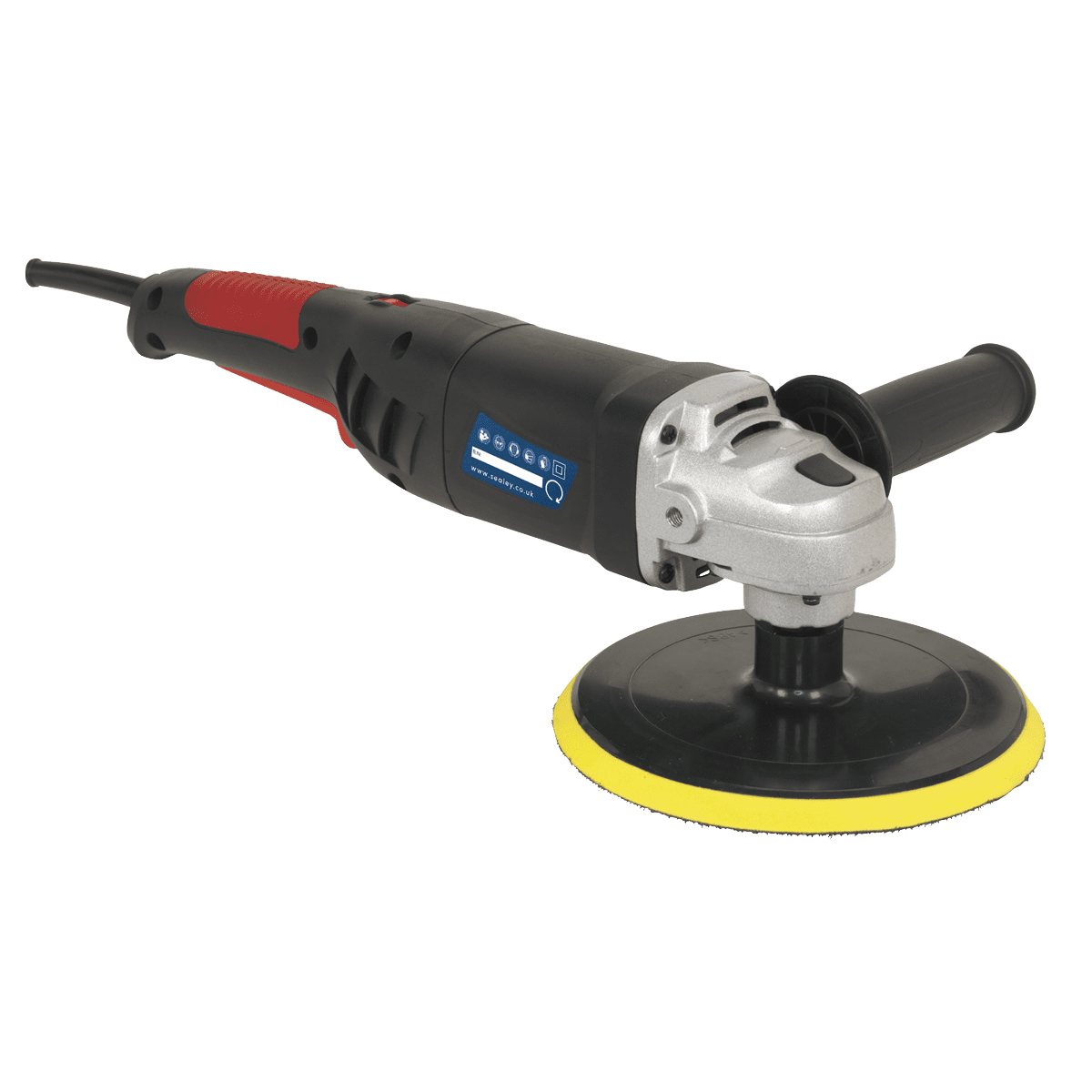 180mm Lightweight Variable Speed Rotary Polisher 1100W/230V - Image 4