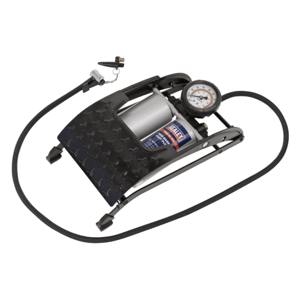 Twin Barrel Foot Pump