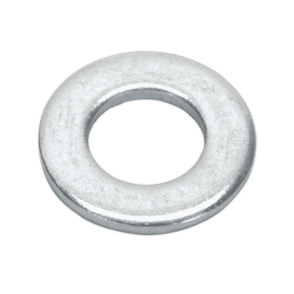 Zinc Plated Form A Flat Washer M8 x 17mm, DIN 125 - Pack of 100