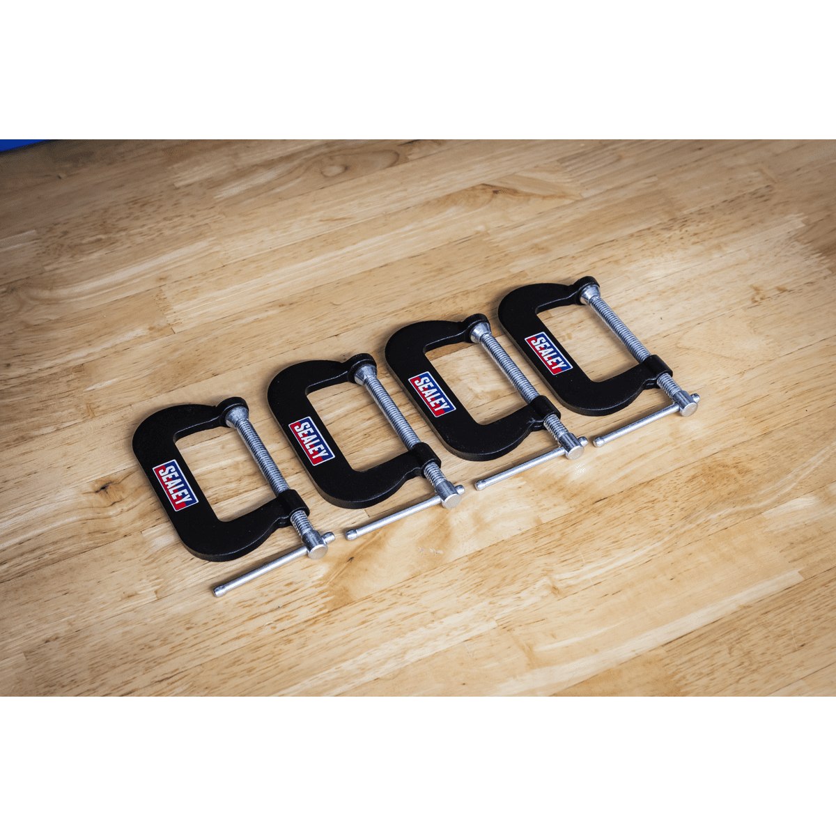 Junior C-Clamp Set 51 x 32mm 4pc - Image 8