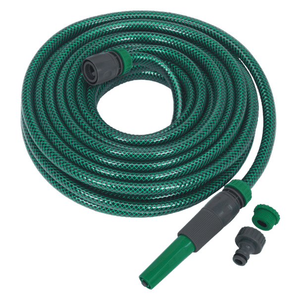 Water Hose 15m with Fittings