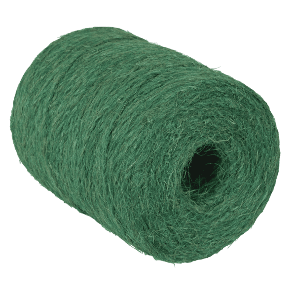 1mm x 100m Jute Twine Green