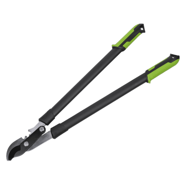 Bypass Lopping Shears with Soft Grip Handle, Geared & Carbon Steel Blade