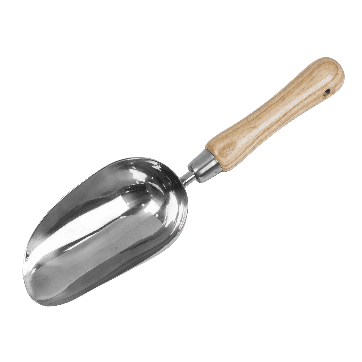 Premier Garden Scoop with Ash Handle & Stainless Steel Head - Image 2