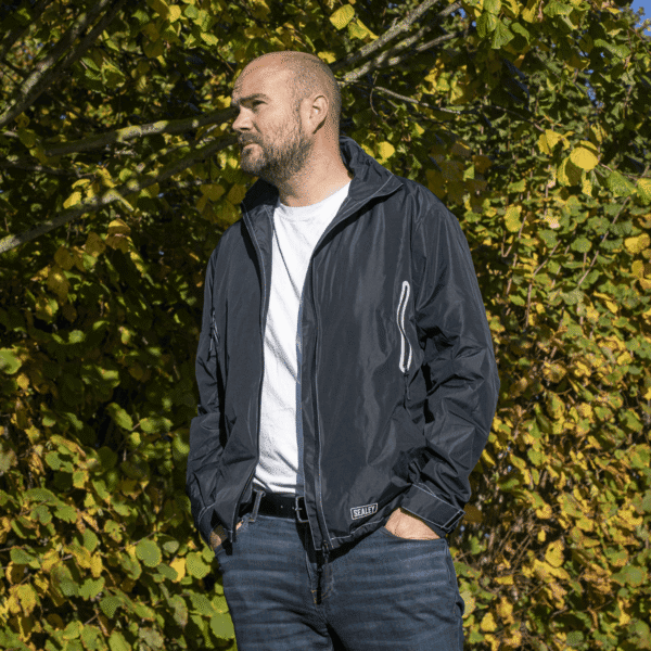 5V Heated Rain Jacket with Power Bank 20Ah - Medium