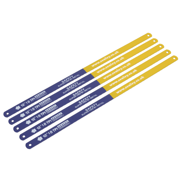 HSS Bi-Metal Hacksaw Blade 18tpi 300mm - Pack of 5