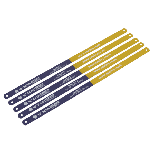 HSS Bi-Metal Hacksaw Blade 24tpi 300mm - Pack of 5