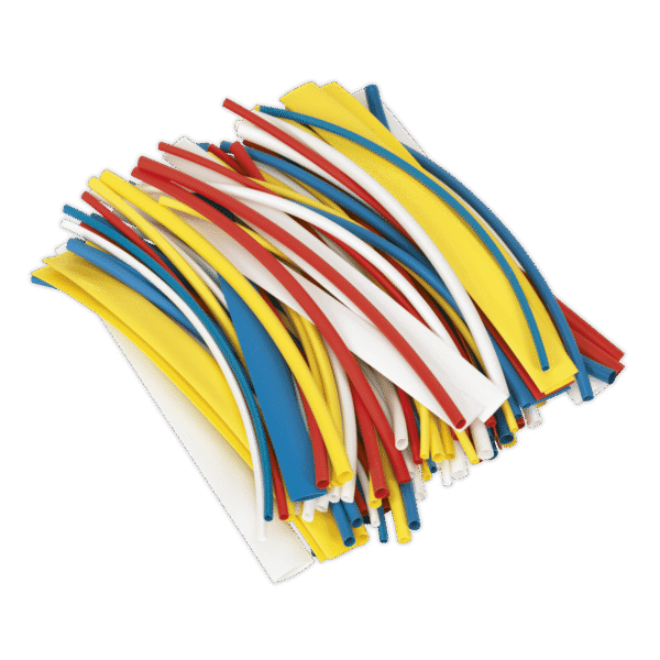 Heat Shrink Tubing 200mm 100pc - Mixed Colours