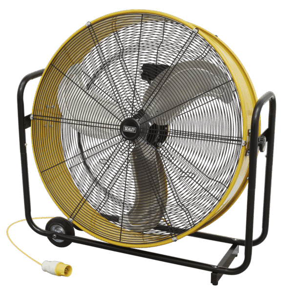 30" Industrial High Velocity Drum Fan 110V