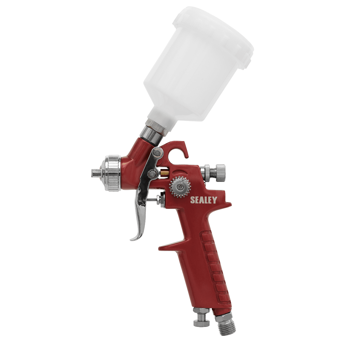 Workshop Series HVLP Gravity Feed Touch-Up Spray Gun 0.8mm Set-Up - Image 10