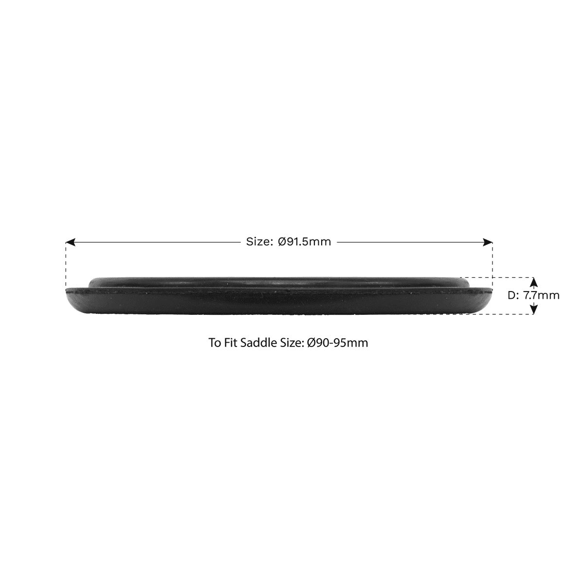 Safety Rubber Jack Pad 91.5mm - Type B - Image 3