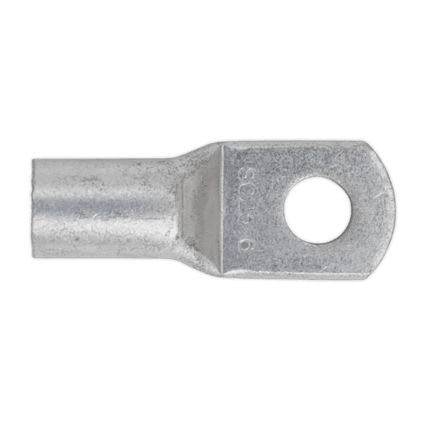 Copper Lug Terminal 25mm² x 6mm - Pack of 10