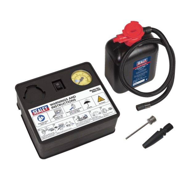 Tyre Inflator & Emergency Puncture Sealant Kit 12V