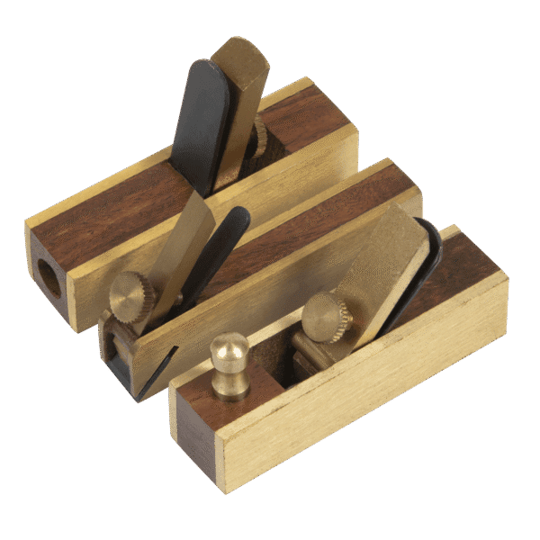 Mini Brass Plane Set 3pc