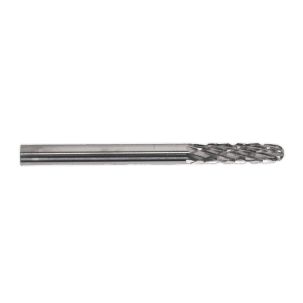 Micro Carbide Burr Ball Nose Cylindrical 3mm - Pack of 3