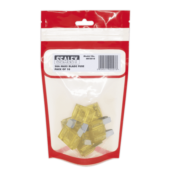 Automotive MAXI Blade Fuse 20A - Pack of 10