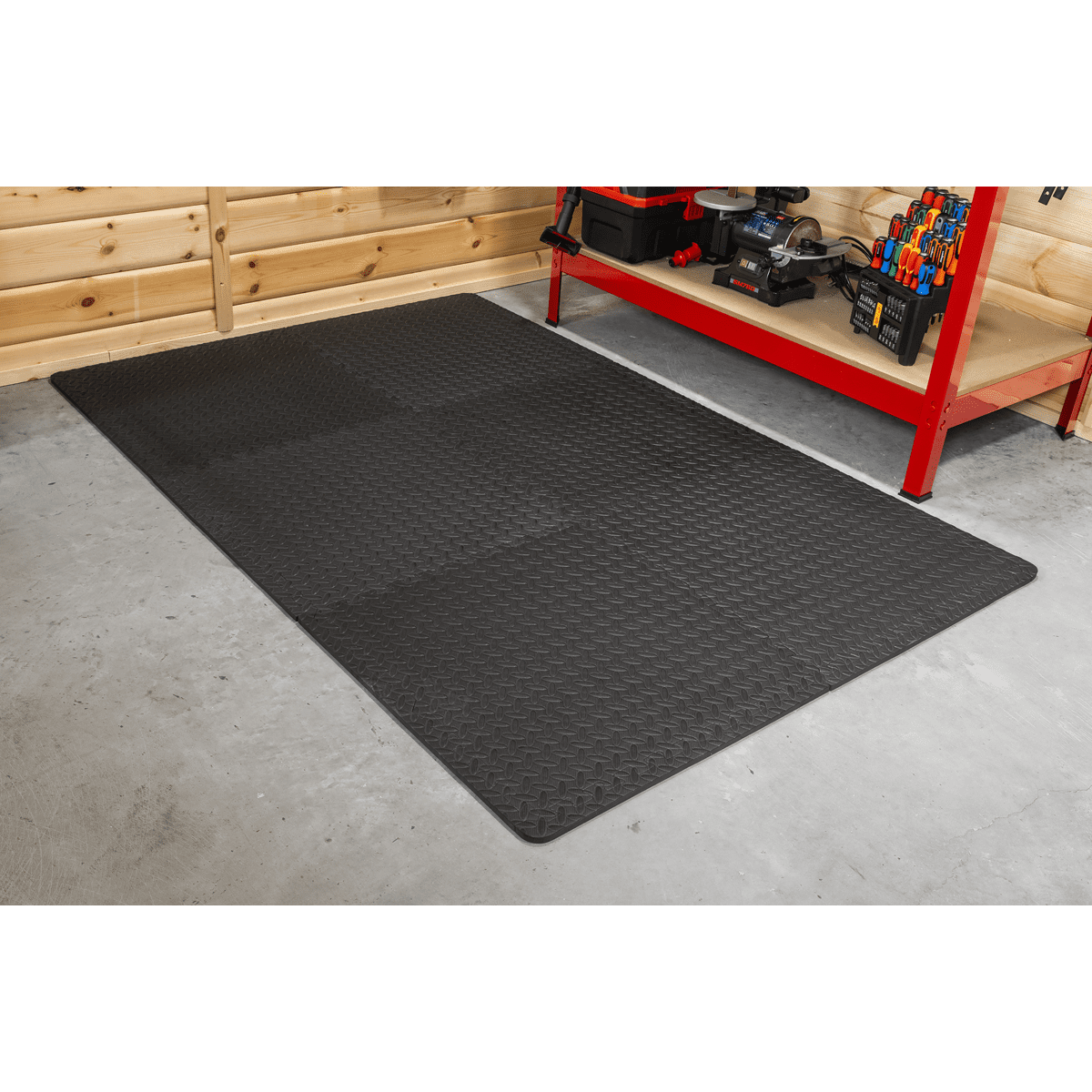 Interlocking EVA Foam Workshop Mat Set 1200 x 1800mm - Image 4