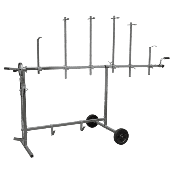 Universal Mobile Rotating Panel Stand
