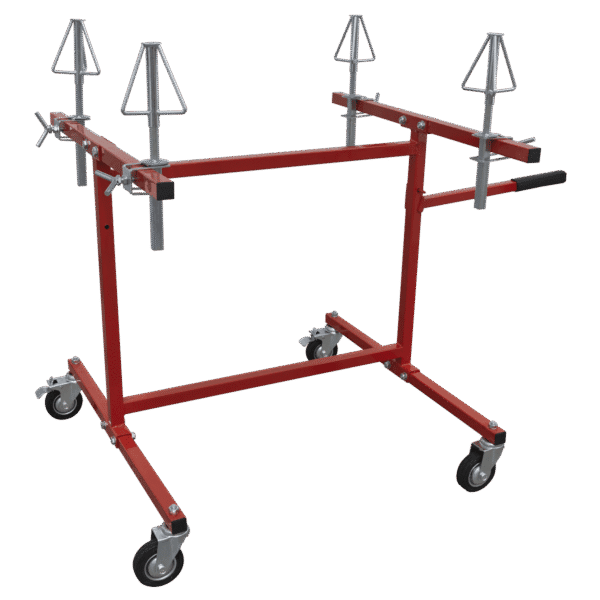 Alloy Wheel Repair/Painting Stand 4 Wheel Capacity