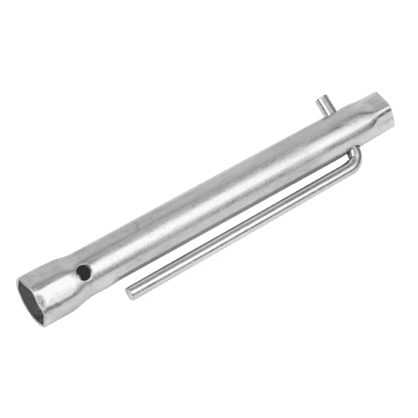 Long Reach Double End Spark Plug Box Spanner with L-Bar 14/16mm
