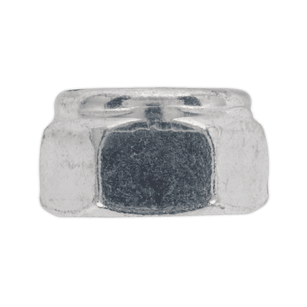 Zinc Plated Nylon Locknut M10, DIN 982 - Pack of 100