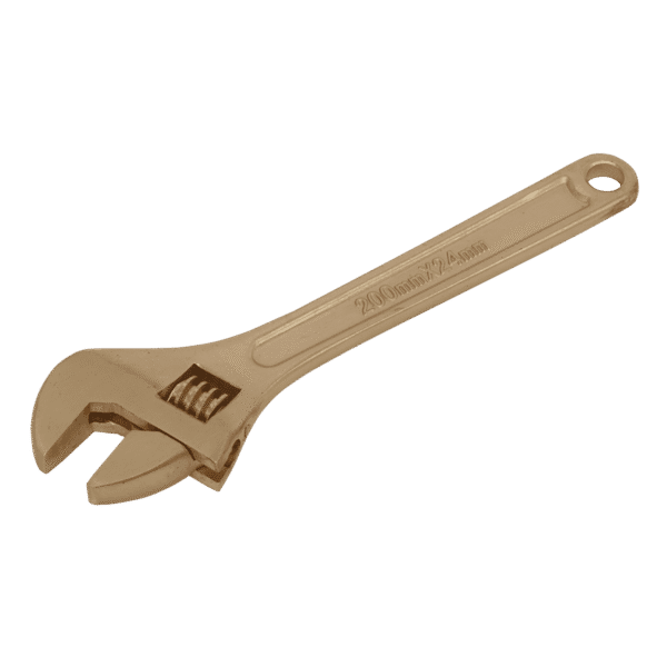 Premier Non-Sparking Adjustable Wrench 200mm