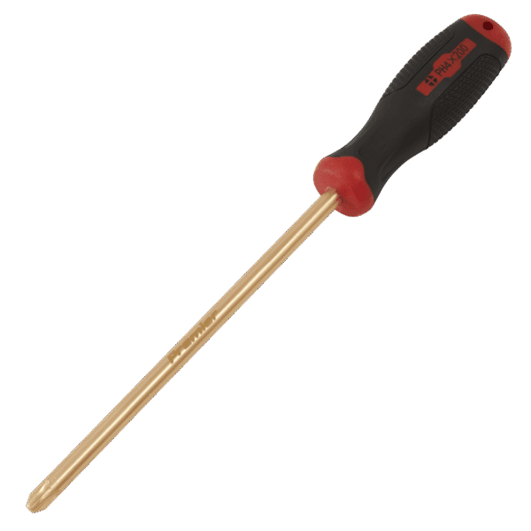 Screwdriver Phillips #4 x 200mm - Non-Sparking
