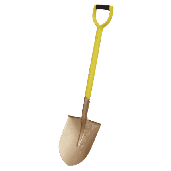 Premier Non-Sparking Round Point Shovel 240 x 420 x 990mm