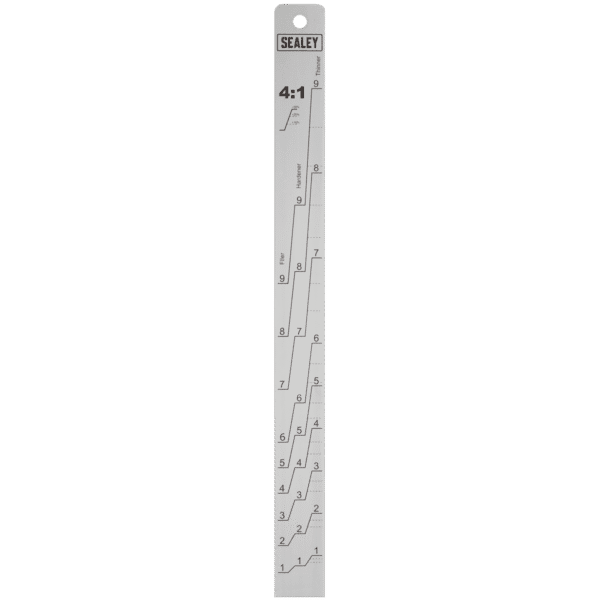 Aluminium Paint Measuring Stick 2:1/4:1