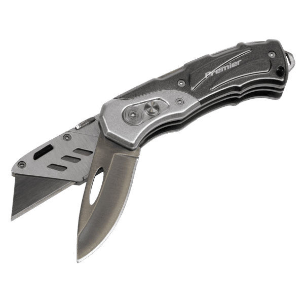 Premier Locking Pocket Knife Twin-Blade
