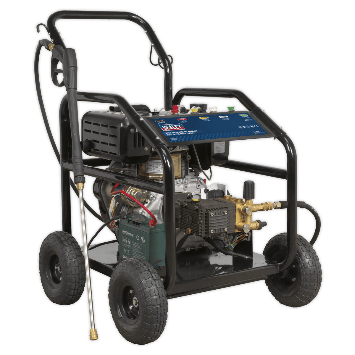 Pressure Washer 290bar 900L/hr 10hp - Diesel - Image 2