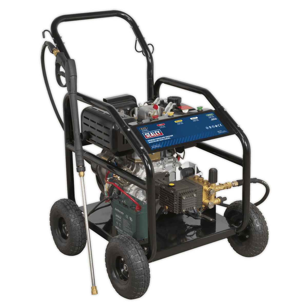 Pressure Washer 290bar 900L/hr 10hp - Diesel - Image 3