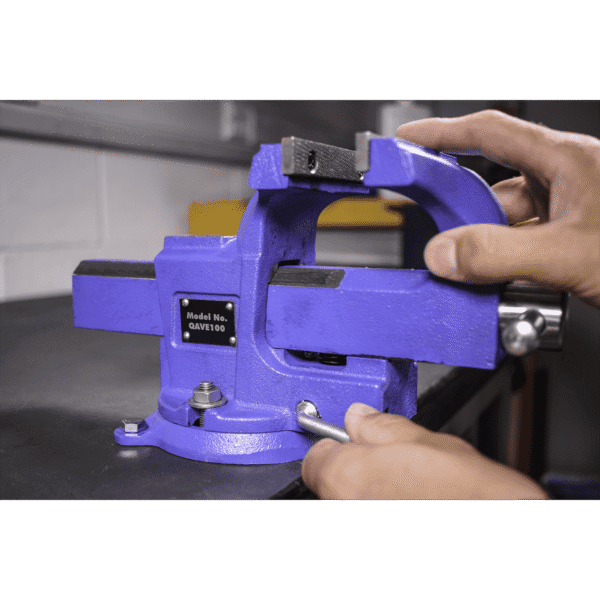 Quick Action SG Iron Vice with Swivel Base 100mm