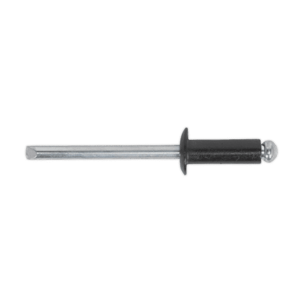 Aluminium Standard Flange Rivet 4.8 x 14mm, Black - Pack of 200