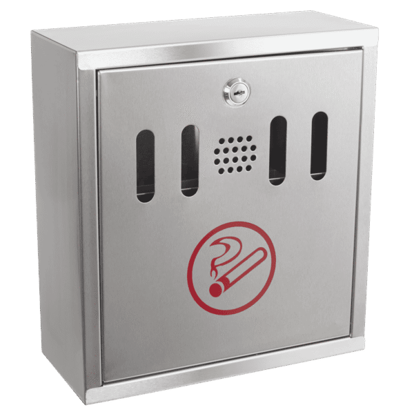 Cigarette Bin Stainless Steel