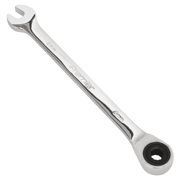 Premier Combination Ratchet Spanner 6mm