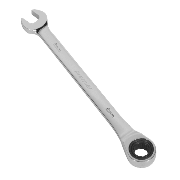 Premier Combination Ratchet Spanner 8mm