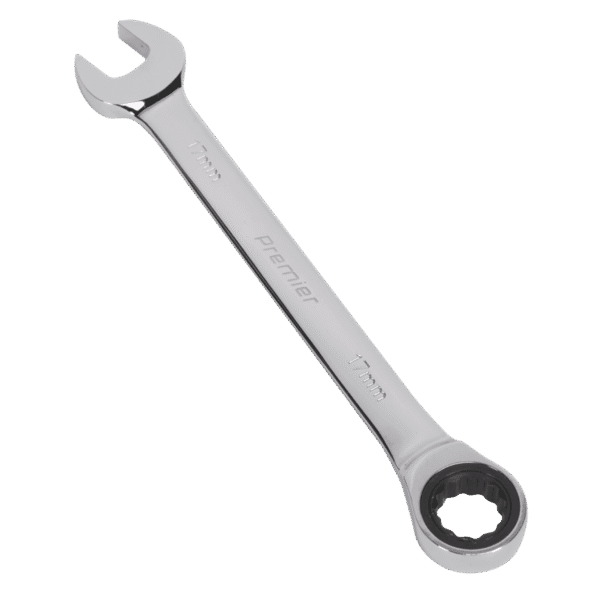 Premier Combination Ratchet Spanner 17mm