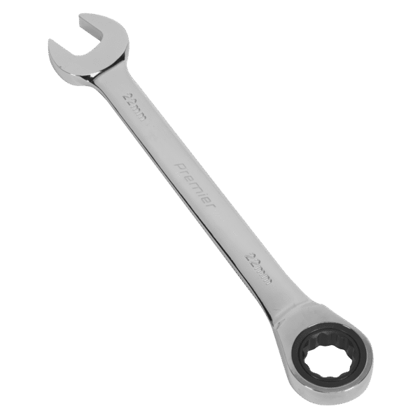 Premier Combination Ratchet Spanner 22mm