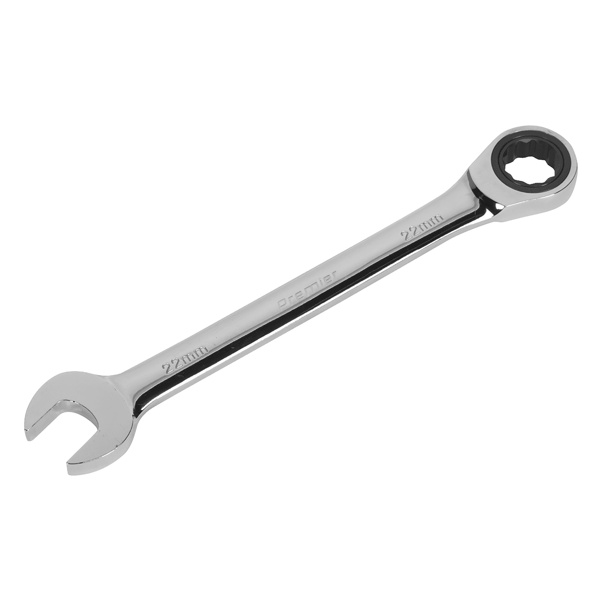 Premier Combination Ratchet Spanner 22mm - Image 3