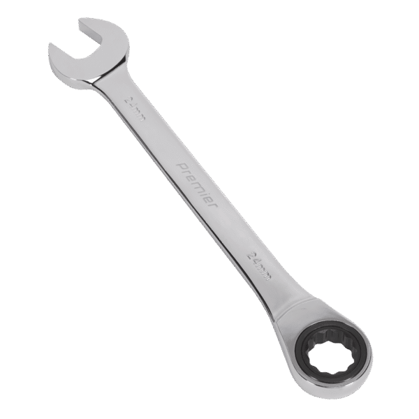 Premier Combination Ratchet Spanner 24mm