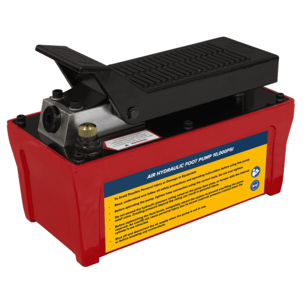 Air Hydraulic Foot Pump 10,000psi