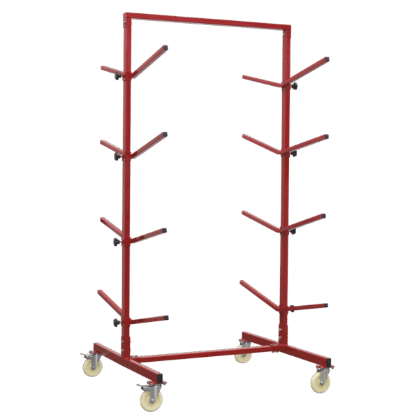 4-Level Double-Sided Bumper Rack