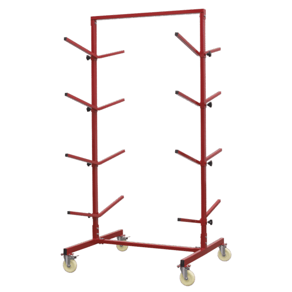 4-Level Double-Sided Bumper Rack
