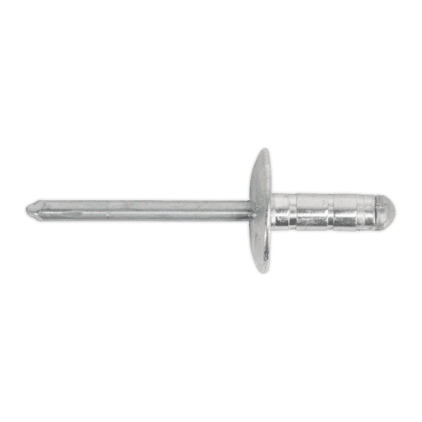 Aluminium Multi-Grip Large Flange Rivet 4.8 x 27mm - Pack of 100
