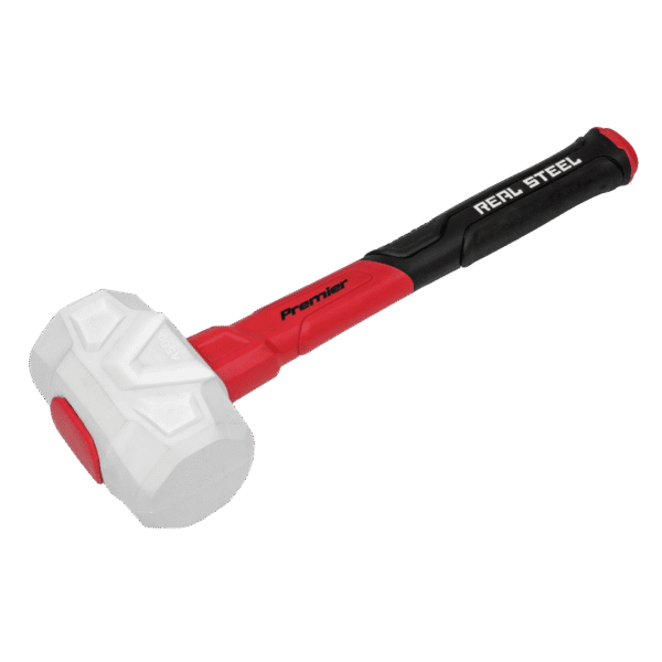 Premier Rubber Mallet with Fibreglass Shaft & Graphite Core 16oz