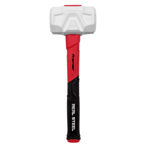 Premier Rubber Mallet with Fibreglass Shaft & Graphite Core 16oz